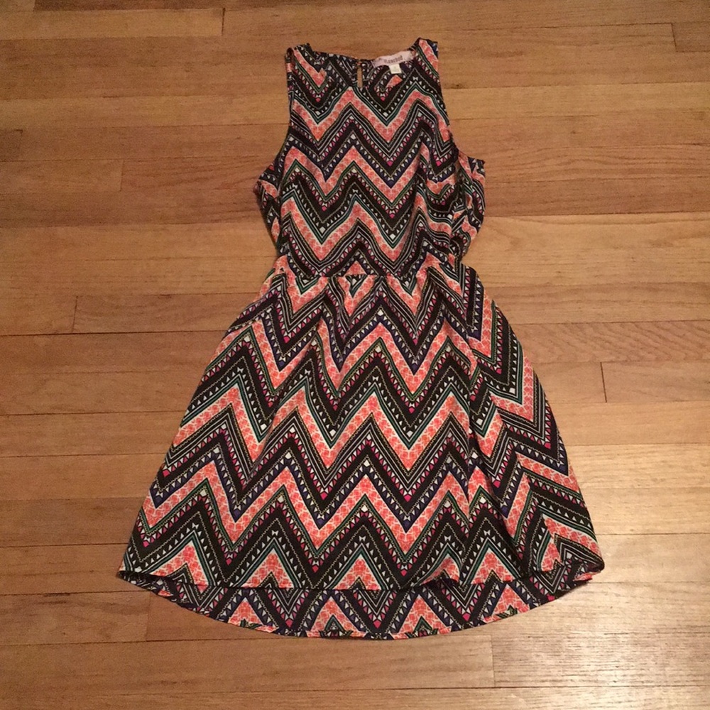 Rose Bud Pattern Sun Dress